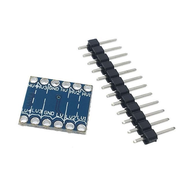 Конвертор рівнів 5V &mdash; 3.3V двоспрямований 4-канальний IIC I2C (Logic Level Converter Bi-Directional Module 5198 фото
