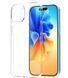 Чехол силиконовый прозрачный Apple iPhone 13/14 (6,1") Light Clear Shell 7989 фото 3