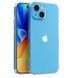 Чехол силиконовый прозрачный Apple iPhone 13/14 (6,1") Light Clear Shell 7989 фото 2