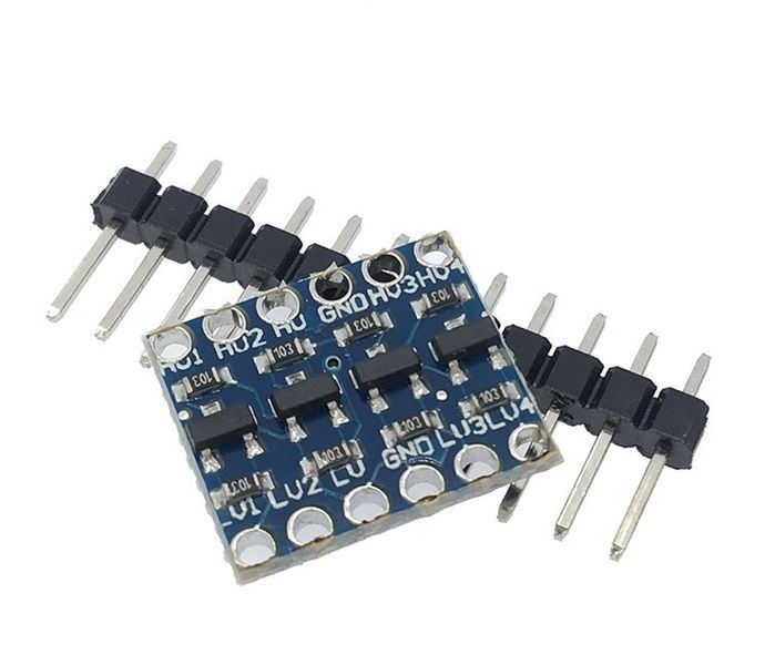 Конвертор рівнів 5V &mdash; 3.3V двоспрямований 4-канальний IIC I2C (Logic Level Converter Bi-Directional Module 5198 фото