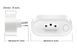 Tuya Умная розетка, Бразильская вилка 16A Wi-Fi/Zigbee Монитор мощности Type N, Smart life 8052 фото 3