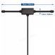 Uniden Radio BNC Glass Mount Антенна 30MHz - 1200MHz разъем BNC (male) на стекло авто Glass Mount 4" 3dB Scann 3745 фото 3
