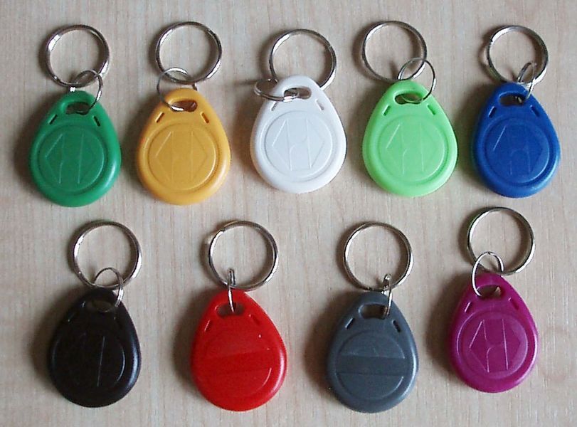 5 шт. RFID-заготівка EM4305 T5577 125 кГц мітка ідентифікатор перезаписуваний РЧИД брелок 5109 фото