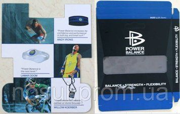 PB Power Balance упаковка к браслетам поштучно 1 шт 1564 фото