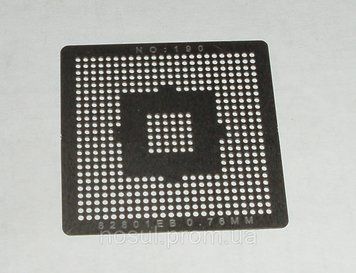 BGA шаблони INTEL No190 0.76 mm 82801EB трафарети для реболлу реболінг-набір відновлення паяння ремонт прямого 4155 фото