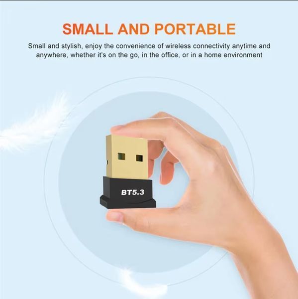 USB v 5.3 Bluetooth Dongle (AT8891) для компьютера ноутбука автомагнитолы Adapter Transmitter Receiver Audio 2 7905 фото