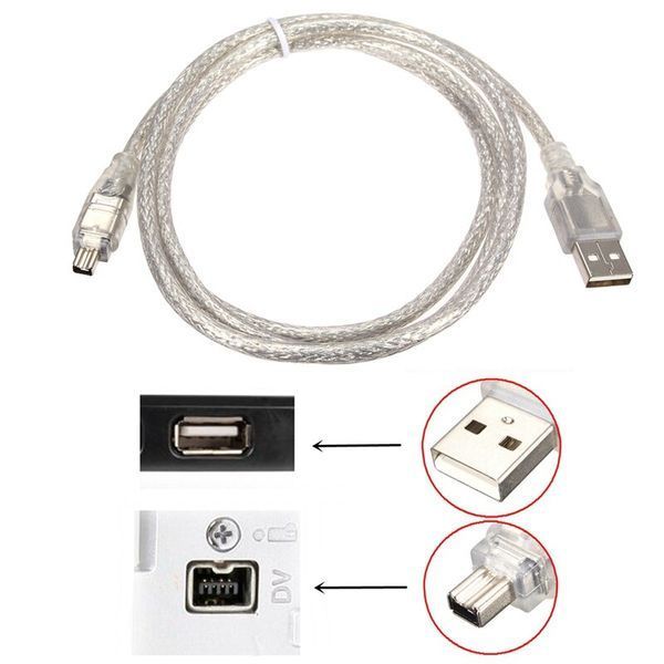 Кабель USB - IEEE 1394 FireWire iLINK (4 pin) SONY DCR-TRV75E DV синхронізація відеозахоплення 7384 фото