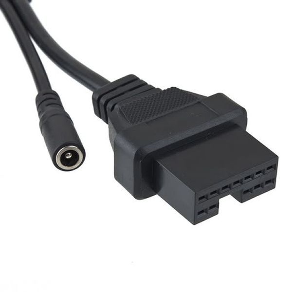 Переходник 12 Pin - 16 pin OBD2 (Mitsubishi Hyndai) 2613 фото