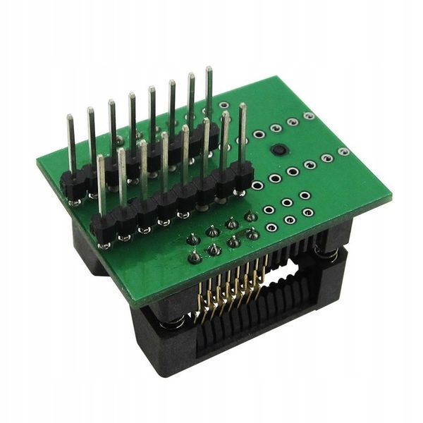 Переходник SOP16/SOIC16/SO16 (шаг 1,27 мм) - DIP16 (шаг 2,54 мм) для программаторов микросхем 4993 фото