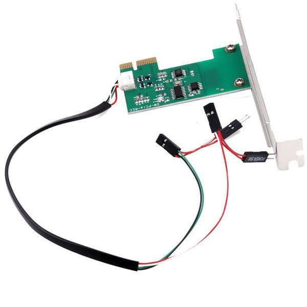 Пульт дистанційного керування + PCI-e плата для віддаленого перезавантаження вмикання ПК 4012 фото