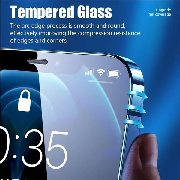 Стекло 3D 9H AntiSpy -Privacy-&nbsp;тонированное защитное с углом обзора 30 градусов для Apple iPhone 13/13Pro/14/1 7991 фото
