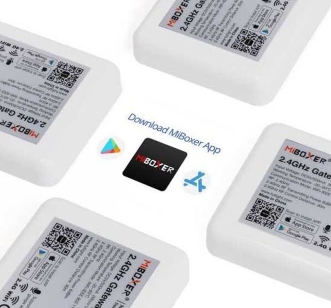 Miboxer WL-Box2 Wi-Fi Шлюз 2.4GHz для Управления LED Светом через Приложение и Голос  8199 фото
