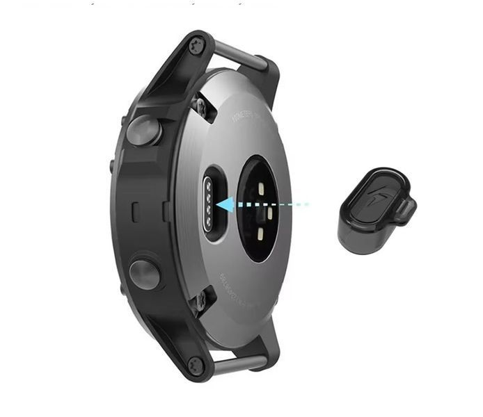 Заглушка для зарядного порта Garmin &mdash; защита от пыли, влаги и пота (TPU, цвет: прозрачный transparent clear) charging port Dustproof Plug Cover Protector 8362-2 фото