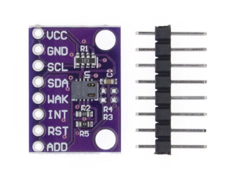 CCS811 Датчик углекислого газа Gas Sensor Carbon Dioxide CO2 eCO2 TVOCI2C 6441 фото
