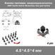 Кнопка тактова мікро SMD 4.5*.4.5*4 мм (4 pin) перемикач micro SMD Tactile Tact Push Button Switch 8257 фото 1