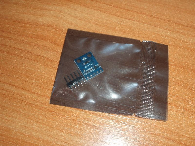 BH1750 датчик освітленості цифровий BH1750FVI GY-302 light intensity illumination lux люкс 3490 фото