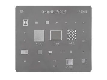 BGA шаблоны пластина с трафаретами 25шт в 1 для реболлинга Apple Iphone 5S (P3025) 3844 фото