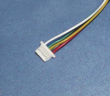 JST-SH 6 pin 5S (крок 1.0 мм) роз'єм мама кабель 10 см (IMAX B6 7.4v LiPo для балансирів) 6400 фото