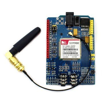 Модуль GSM GPRS SIM900 KIT (+антенна) SHIELD ARDUINO прием передача обработка информации канал ЖСМ ЖПРС GSM 3482 фото