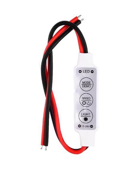 LED диммер для лент DC12V-24V 3 кнопки 6422 фото