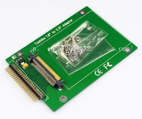 Адаптер 2.5'' IDE (44 pin папа) на 1.8'' IDE (50 pin папа) #2 board Toshiba 5602 фото