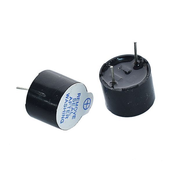 Buzzer пищалка 5В (12 * 9.5 мм) бузер зуммер активный 5v 6086 фото