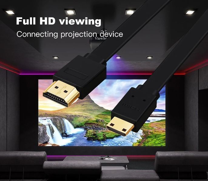 Кабель HDMI (папа) - mini HDMI (папа), длина 5м позолоченные контакты 7696 фото