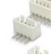 JST-XH 4 pin 3S (шаг 2.54 мм) разъем папа (вертикал.) угловой 90 гр. 3342-3 фото 2