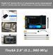 TinySA 2.8" Version V0.3.1_E аналізатор частот портативний (LOW: 0.1...350 МГц; HIGH: 240...960 МГц) захист від 7810 фото 1