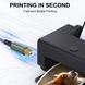 Кабель USB Type-C (male) к USB-B (male) для принтера (1 м) серый плетеный шнур для Canon Epson HP Samsung 5979-2 фото 4