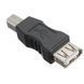 Переходник USB 2.0 Type A Female to Type B Male 4030 фото 1