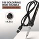Паяльник до паяльної станції 24В 50Вт 5 pin 936 Electric Soldering Iron Welding Solder Rework Station Repair Tool For AT936b AT907 AT8586 ATTEN Змінний, запасний паяльник призначений для заміни паяльників, що згоріли в паяльних станціях 852D +, 853D, 878A 4339 фото 1