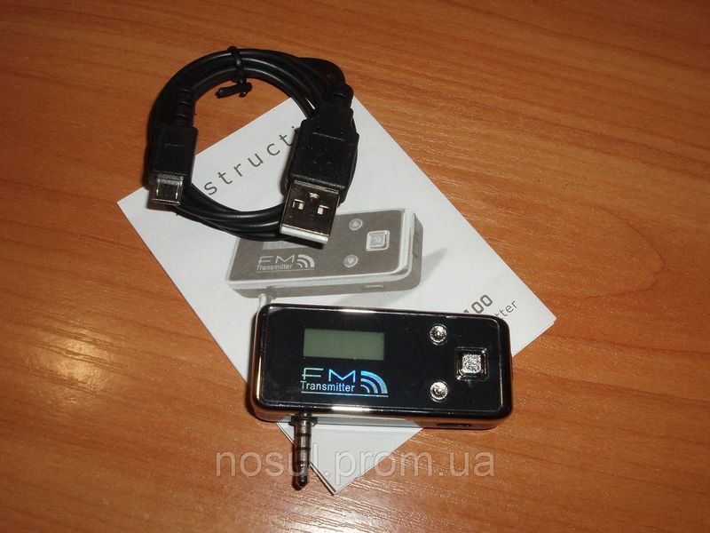 Портативний універсальний FM трансмітер L.Home LH-101 2778 фото