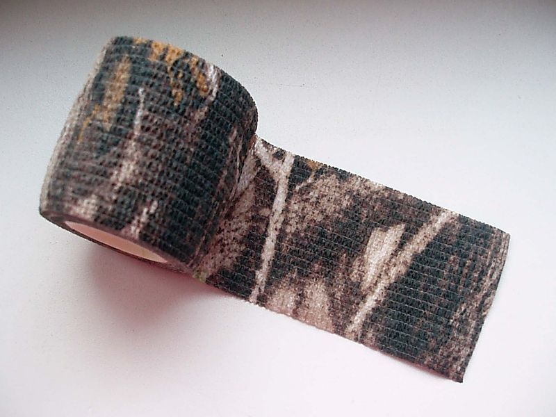 Стрічка камуфляжна Realtree (лес) Bionic Camo дерев'яний для камуфлювання зброї оптики мисливський під дерево д 3908 фото