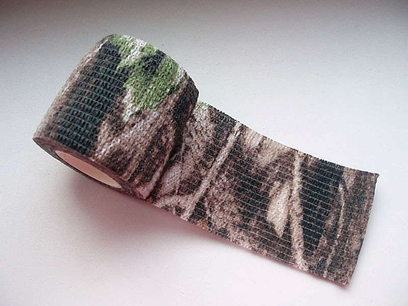 Стрічка камуфляжна Realtree (лес) Bionic Camo дерев'яний для камуфлювання зброї оптики мисливський під дерево д 3908 фото