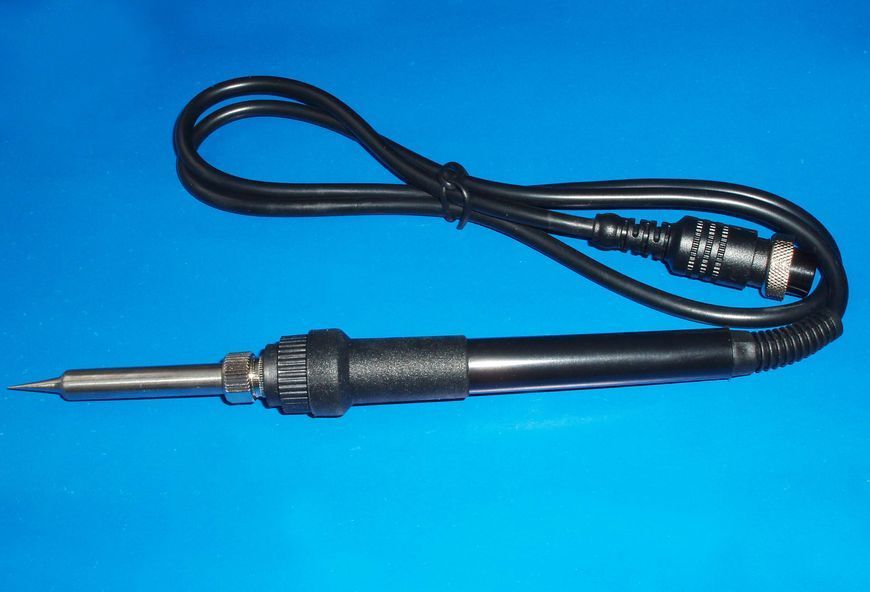 Паяльник до паяльної станції 24В 50Вт 5 pin 936 Electric Soldering Iron Welding Solder Rework Station Repair Tool For AT936b AT907 AT8586 ATTEN Змінний, запасний паяльник призначений для заміни паяльників, що згоріли в паяльних станціях 852D +, 853D, 878A 4339 фото