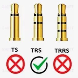 Переходник TRS для микрофона 6.3 мм jack 3 pin (мама female) - 3.5 мм mini jack (папа male) 3 pin stereo золот 7723 фото