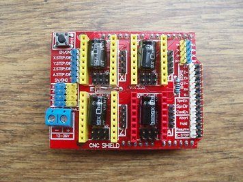 CNC Shield 3.0 плата расширения к Arduino UNO для 3D-принтеров и и ЧПУ-станков 4959 фото