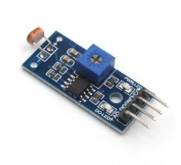 LM393 Датчик интенсивности света фотодиод (3 pin) подстроечный регулируемый модуль Arduino 5202 фото