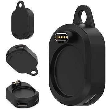 Зарядное устройство площадка (micro USB + USB Type-C) для часов Garmin Fenix EPIX Instinct Tactix Venu erunner 7558 фото