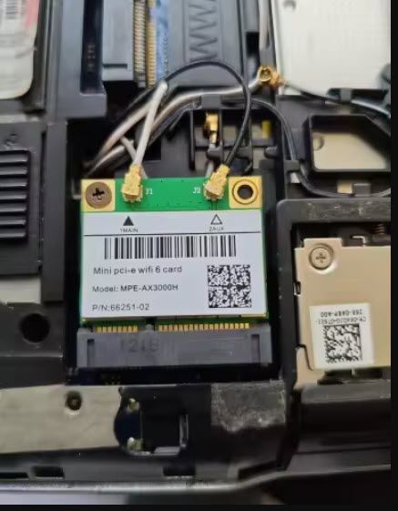 Сетевая карта MPE-AX3000H Wi-fi6 Bluetooth 5.2 Mini PCI-E Wireless двухдиапазонная беспроводная карта с блютуз для ноутбука и ПК 8279-2 фото