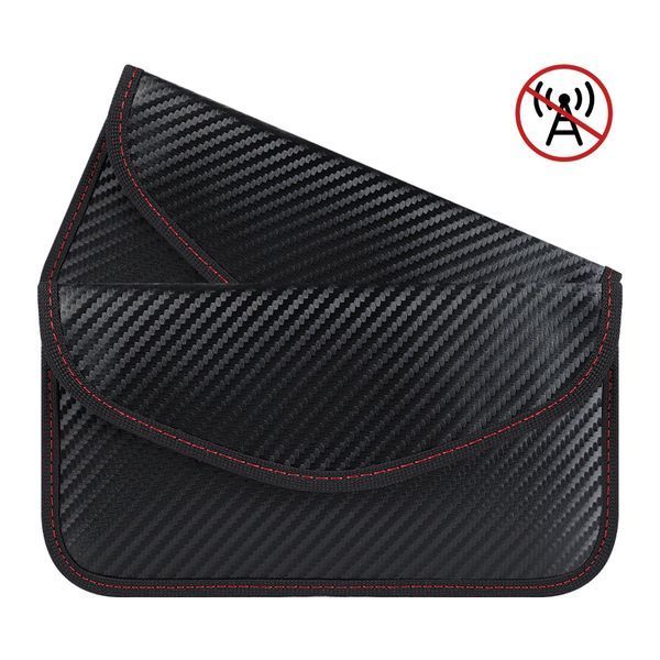 Чохол-блокіратор (чорна строчка шва) ЗАХИСТ ТЕЛЕФОНА ВІД ПРОСЛУШКИ та неконтрольованого вмикання GSM GPS ГЛОНАСС смартфон глушника координат розташування 5315-2 фото