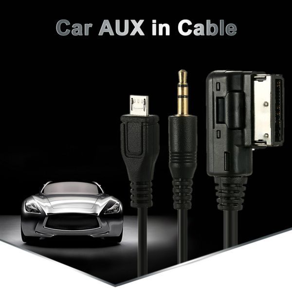 Інтерфейс VAG AUDI AMI VW MDI MMI (2G і 3G покоління) &mdash; AUX MEDIA мініджек 3,5 мм + micro USB (для Android вус 3961 фото