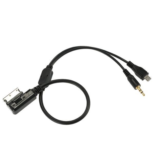 Інтерфейс VAG AUDI AMI VW MDI MMI (2G і 3G покоління) &mdash; AUX MEDIA мініджек 3,5 мм + micro USB (для Android вус 3961 фото