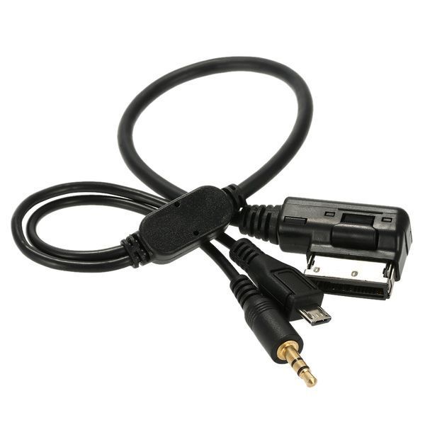Інтерфейс VAG AUDI AMI VW MDI MMI (2G і 3G покоління) &mdash; AUX MEDIA мініджек 3,5 мм + micro USB (для Android вус 3961 фото