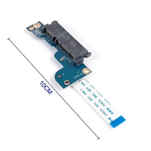 TPN-C135 SATA HDD-SSD 8-pin (1.0 mm) адаптер переходник HP (15-DB1003 DA0012DX 250 255 256 G7) EPK52 LS-G072P 7600 фото