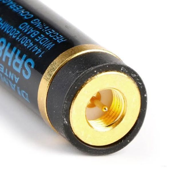 Антена Diamond SRH805S SMA-Male 144/430 МГц (4.5 см) &mdash; коротка дводіапазонна антена &nbsp;для радіостанцій YAESU, ICOM 3890 фото