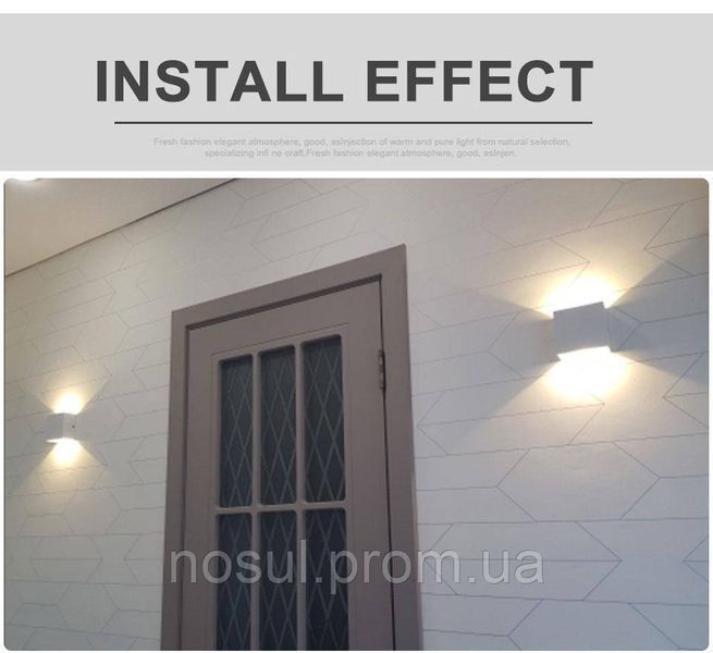 Светильник настенный 220В 12W lampada (регулируемая яркость) LED Aluminium wall light лампада 5843 фото