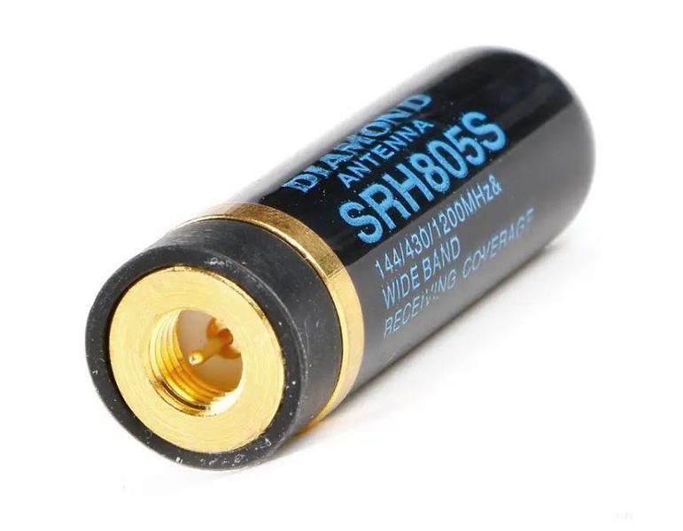 Антена Diamond SRH805S SMA-Male 144/430 МГц (4.5 см) &mdash; коротка дводіапазонна антена &nbsp;для радіостанцій YAESU, ICOM 3890 фото