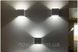 Светильник настенный 220В 12W lampada (регулируемая яркость) LED Aluminium wall light лампада 5843 фото 2